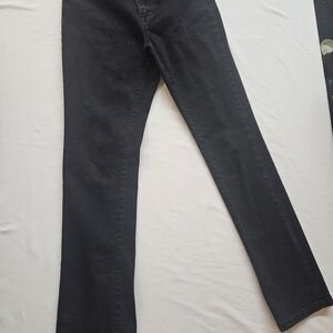 L.L. Bean Women's Straight Leg Black Jeans